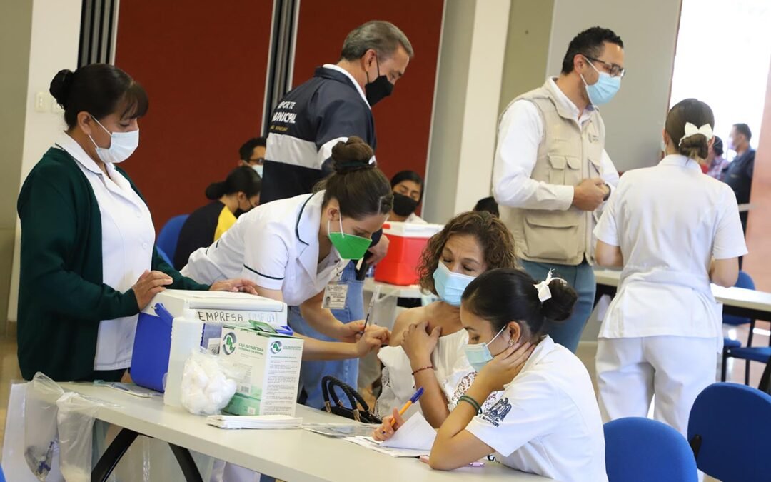 Capital potosina rompe récord con más de 100 mil vacunados