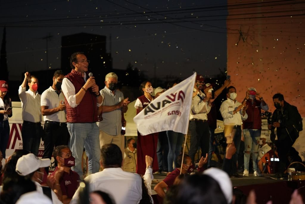 Xavier Nava zona norte con obras