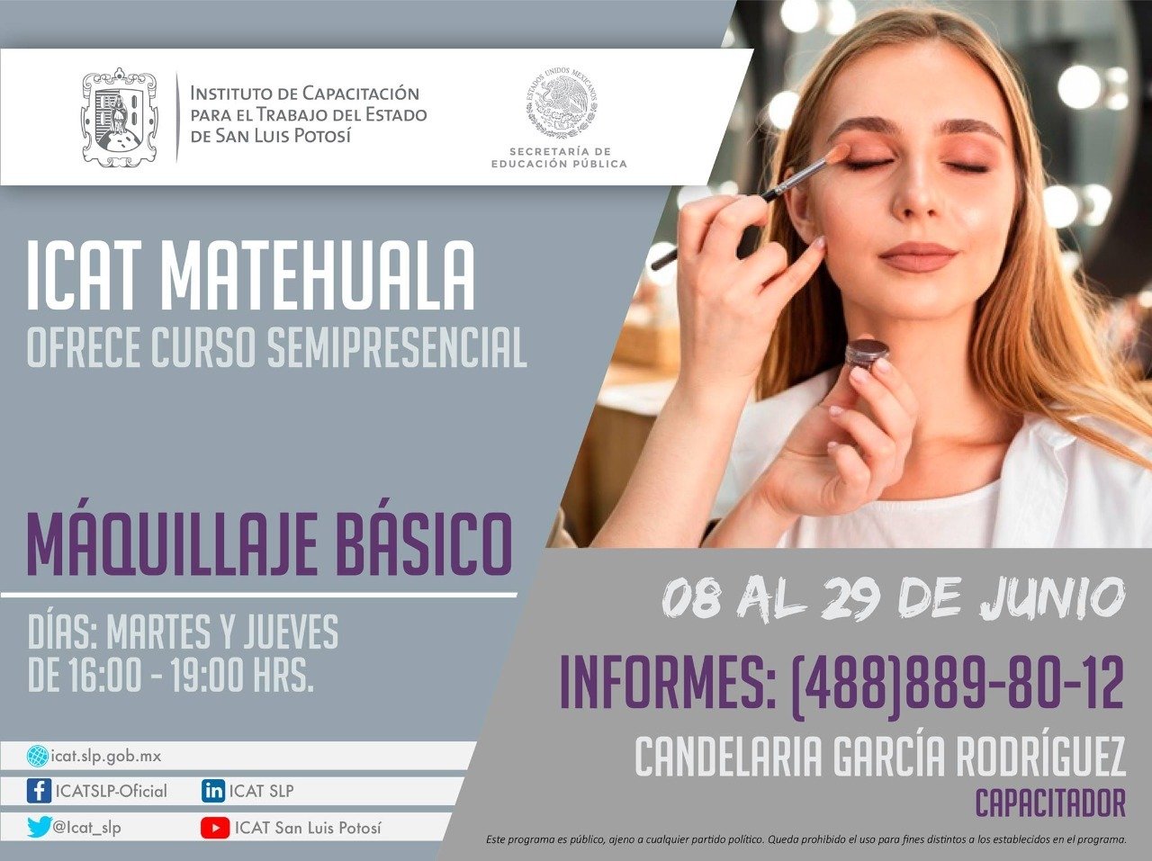 Abiertas inscripciones para capacitación en Matehuala
