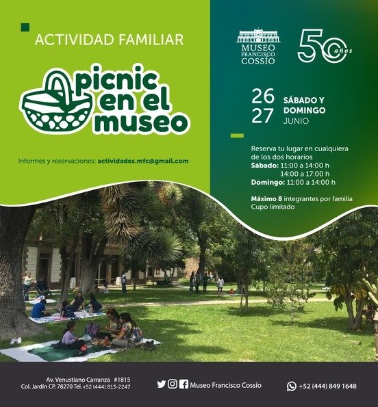 Picnic en el Museo Francisco Cossío el fin de semana