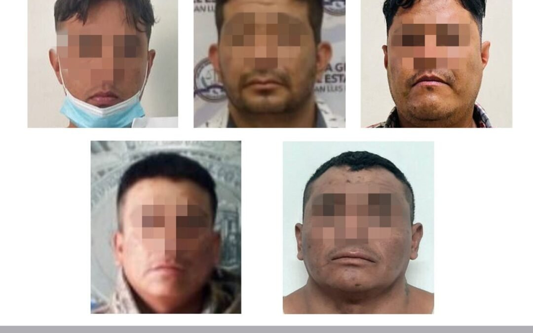 Dan prisión preventiva a policía de investigación y a 4 sujetos señalados de doble homicidio