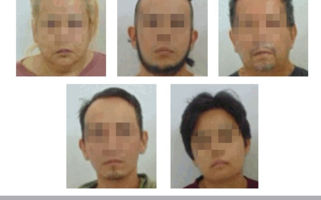 Detienen a dos mujeres y tres hombres por presunto robo y lesiones en Venado