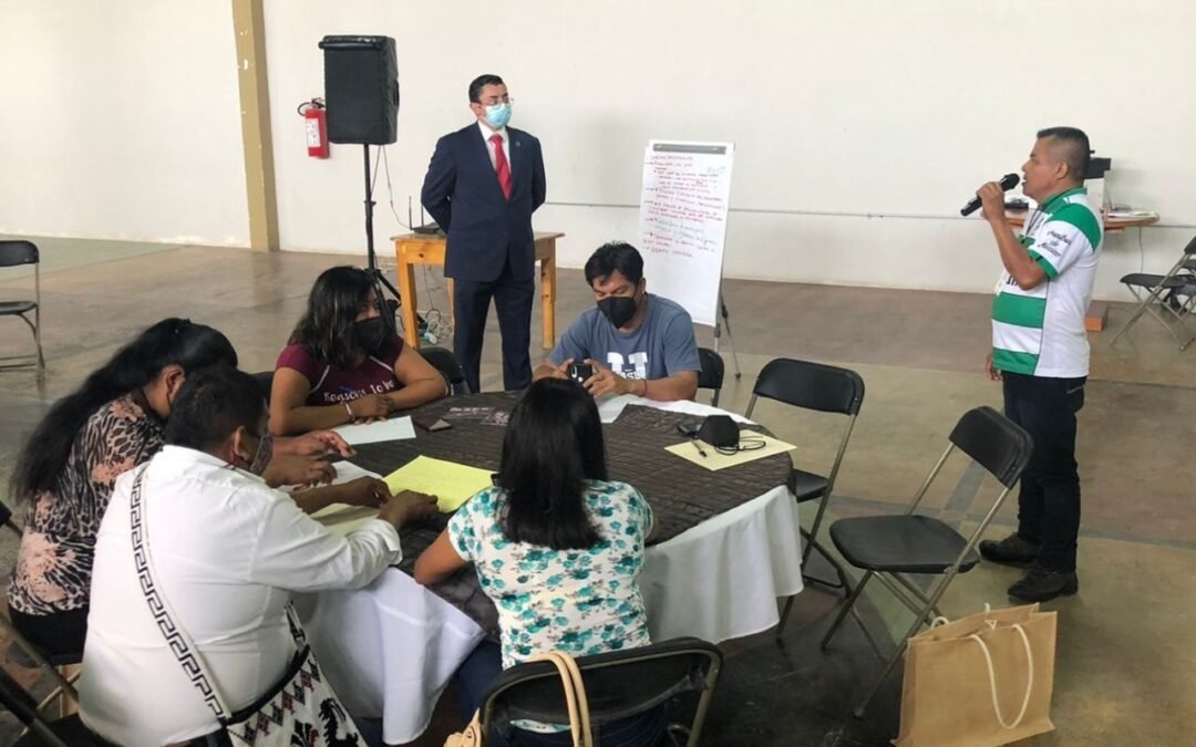 Fiscalía Anticorrupción se reunió con comunidades originarias de SLP