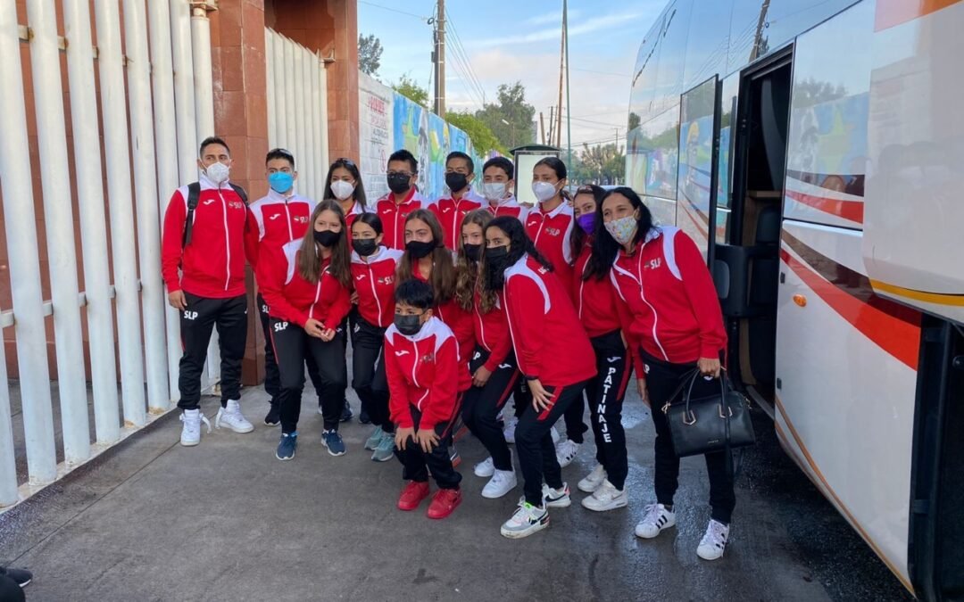 Partió a Monterrey la selección de patines sobre ruedas para su participación en los juegos nacionales CONADE
