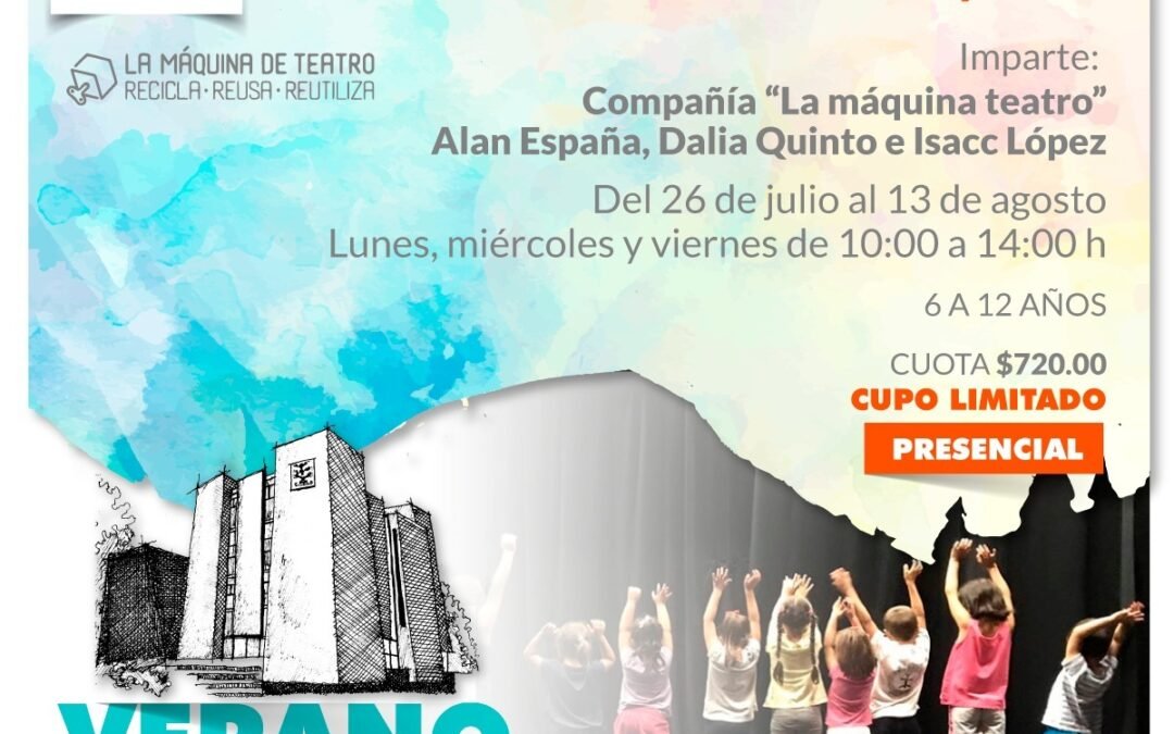 Presenta IPBA opciones de talleres de teatro