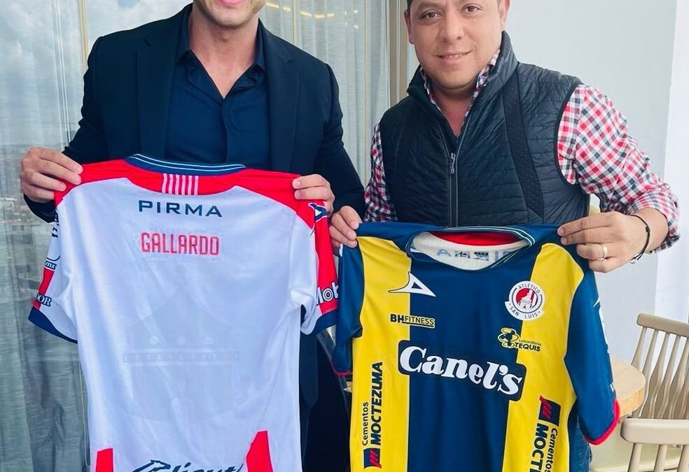 Ricardo Gallardo Cardona anuncia respaldo al Atlético San Luis y al deporte potosino