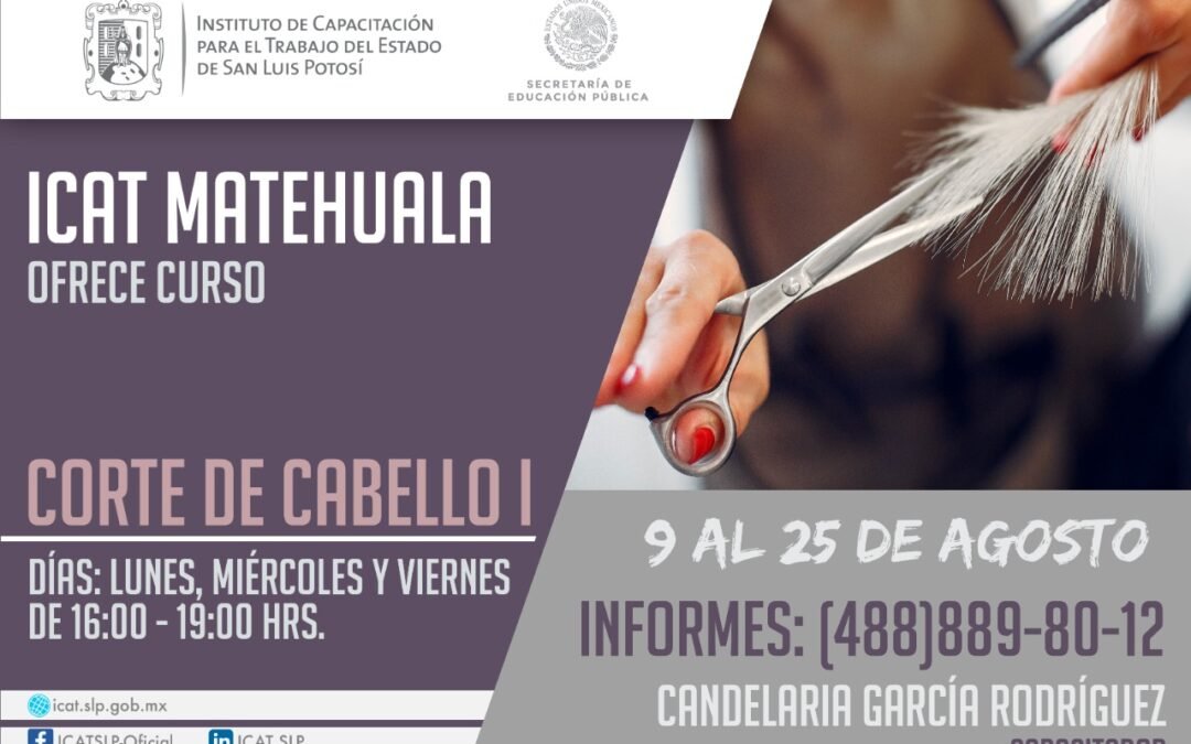 Abiertas inscripciones para cursos del ICAT en Matehuala