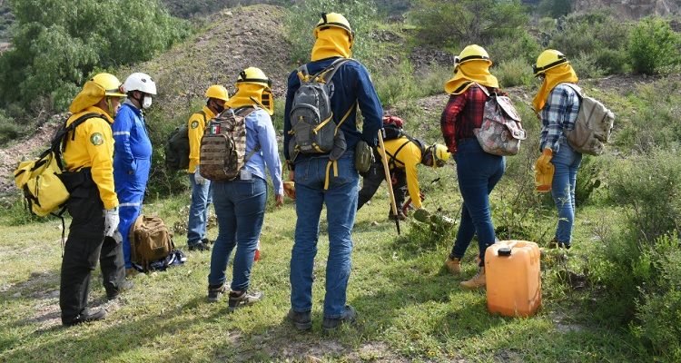 Capacitan a personal de los tres órdenes de gobierno para temporada de incendios forestales 2022