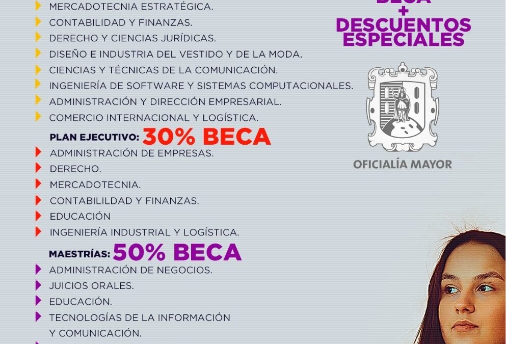 Continúa programa de descuentos de OM para concluir estudios profesionales