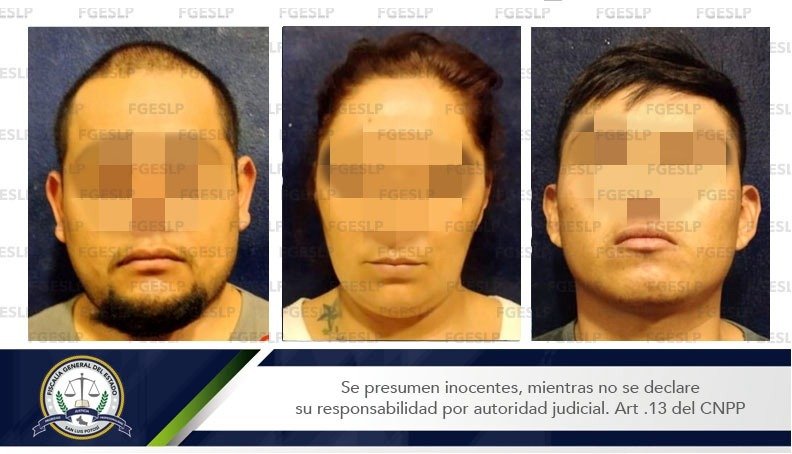 Dos hombres y una mujer portaban armas de fuego, cocaína y marihuana, fueron detenidos