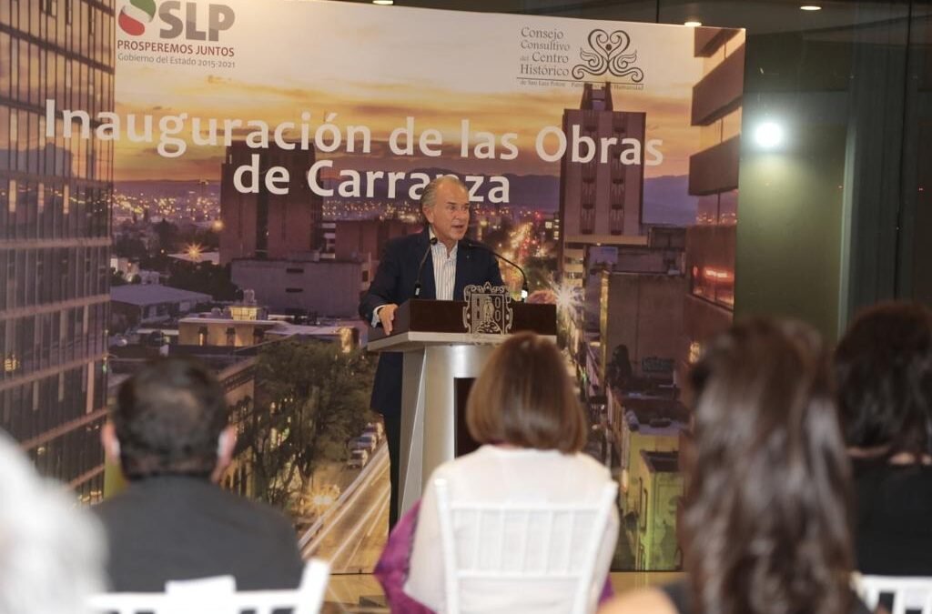 En el sexenio de JMCL se invirtieron más de 130 millones de pesos en la rehabilitación de Carranza