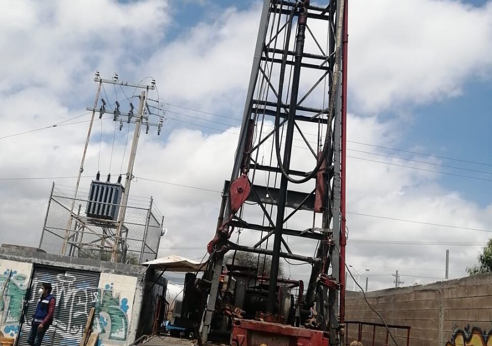 Perfora INTERAPAS dos nuevos pozos en Zona Norte