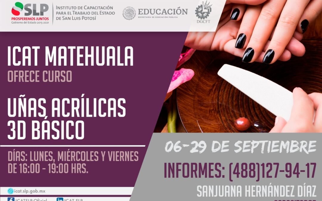 Prepara ICAT cursos para septiembre en Matehuala