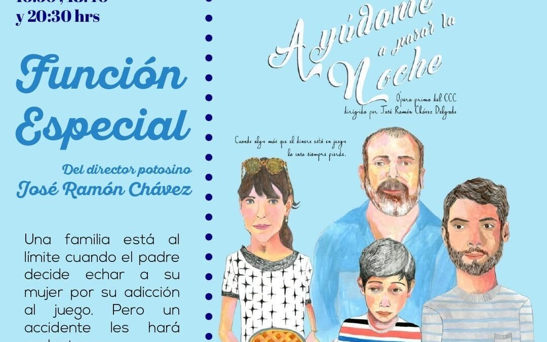 SECULT invita a la proyección del largometraje “Ayúdame a Pasar la Noche” en la Cineteca Alameda