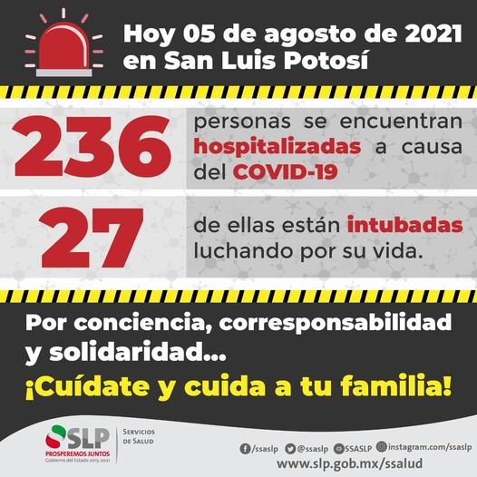 SLP registra el segundo día con mayor número de casos desde que comenzó la pandemia: Lutzow Steiner
