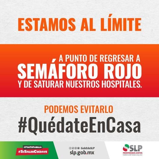 San Luis Potosí permanece en semáforo naranja: Lutzow Steiner