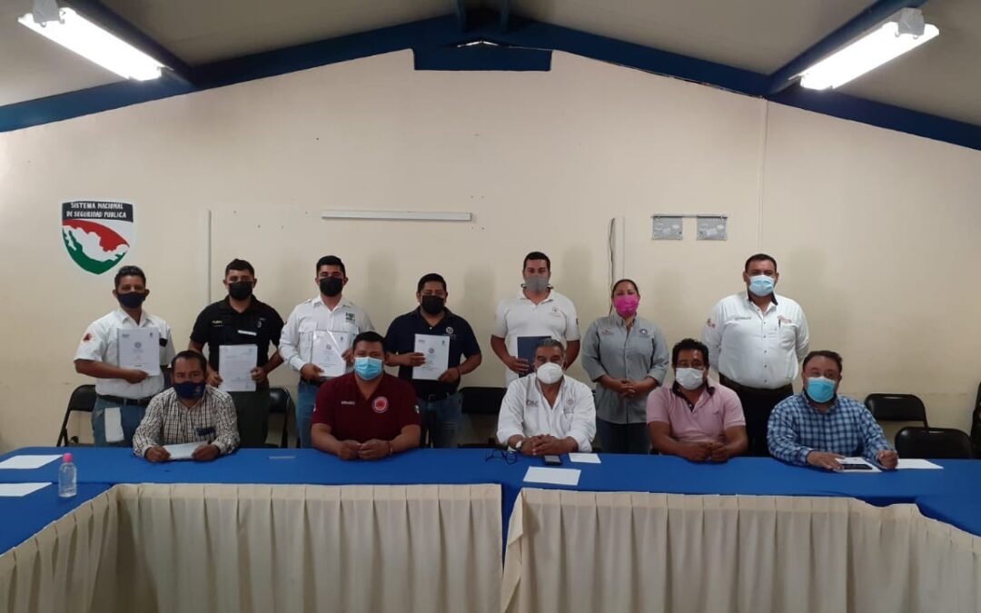 Se reúne titular de PC con coordinaciones municipales de la huasteca