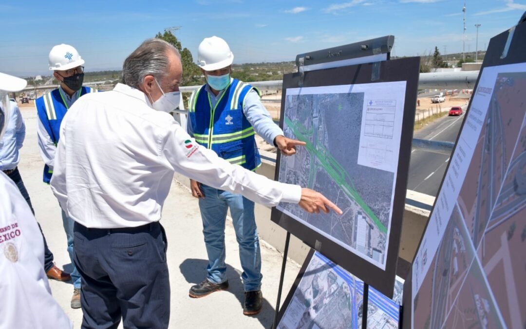 Supervisa JM Carreras obras de infraestructura carretera en la Zona Metropolitana