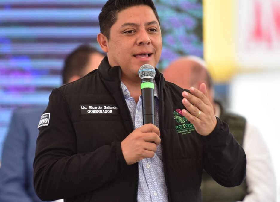 Arranca Ricardo Gallardo rehabilitación del bulevar Rocha Cordero