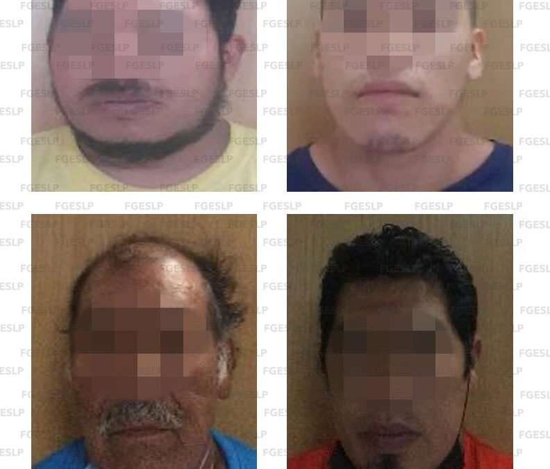 Capturan a cuatro hombres por homicidio en San Juan de Guadalupe SLP