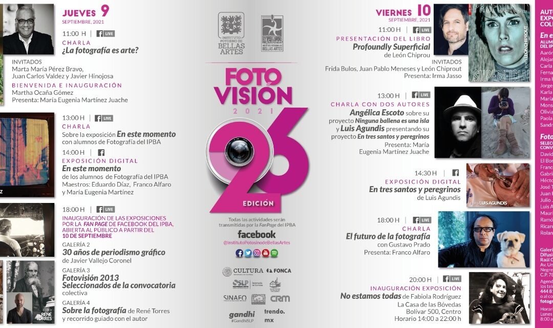 IPBA presenta la edición 26 del festival “Fotovisión”