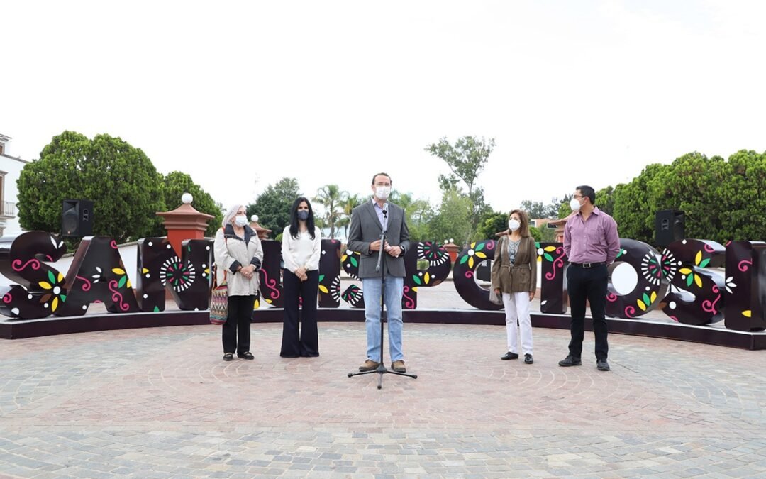 Inaugura Alcalde XNP letras monumentales con el nombre de San Luis Potosí