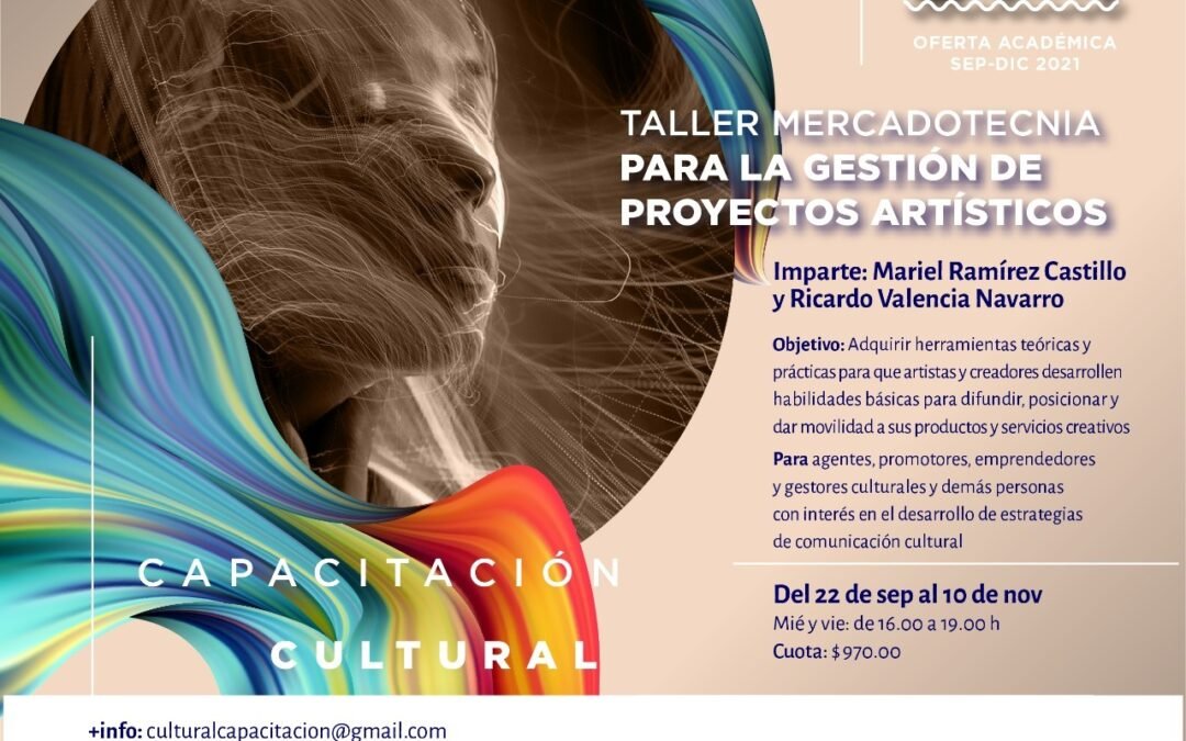 Invita SECULT a participar en capacitación para la gestión de proyectos artísticos