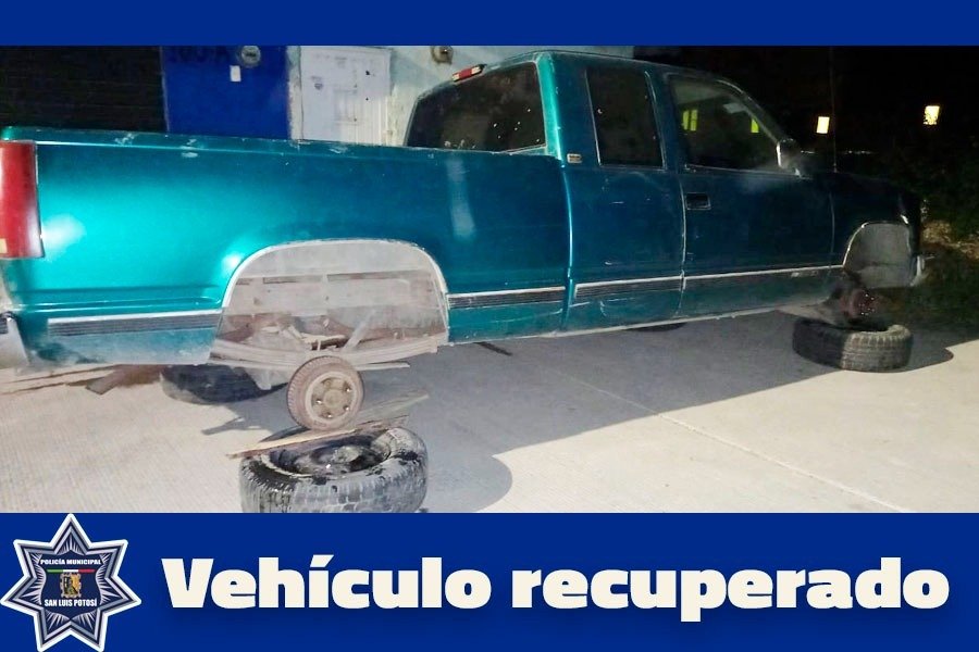 Agentes de la Policía Municipal de la capital localizan tres autos con reporte de robo