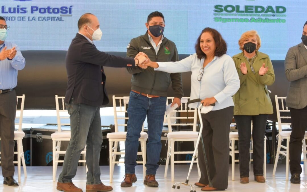Arranca Ricardo Gallardo proyecto de reconstrucción en la Zona Metropolitana