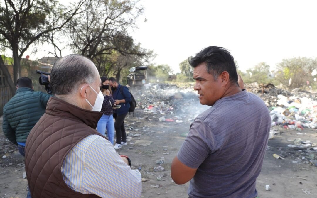Buscaremos soluciones conjuntas al problema sanitario por tiraderos clandestinos