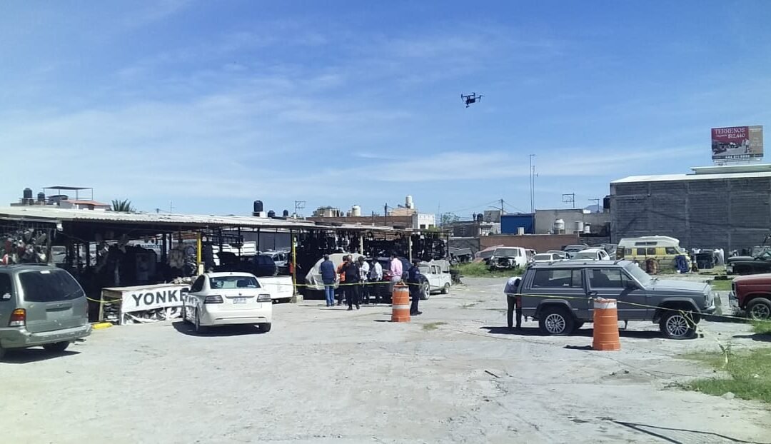 Con operativo interinstitucional de seguridad, autoridades buscan inhibir comercialización de autopartes ilícitas