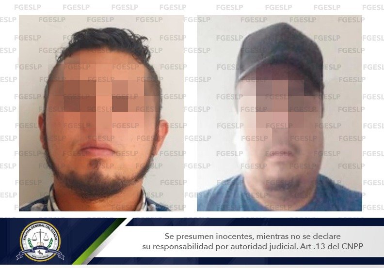 Detienen a dos sujetos con un auto robado en SLP