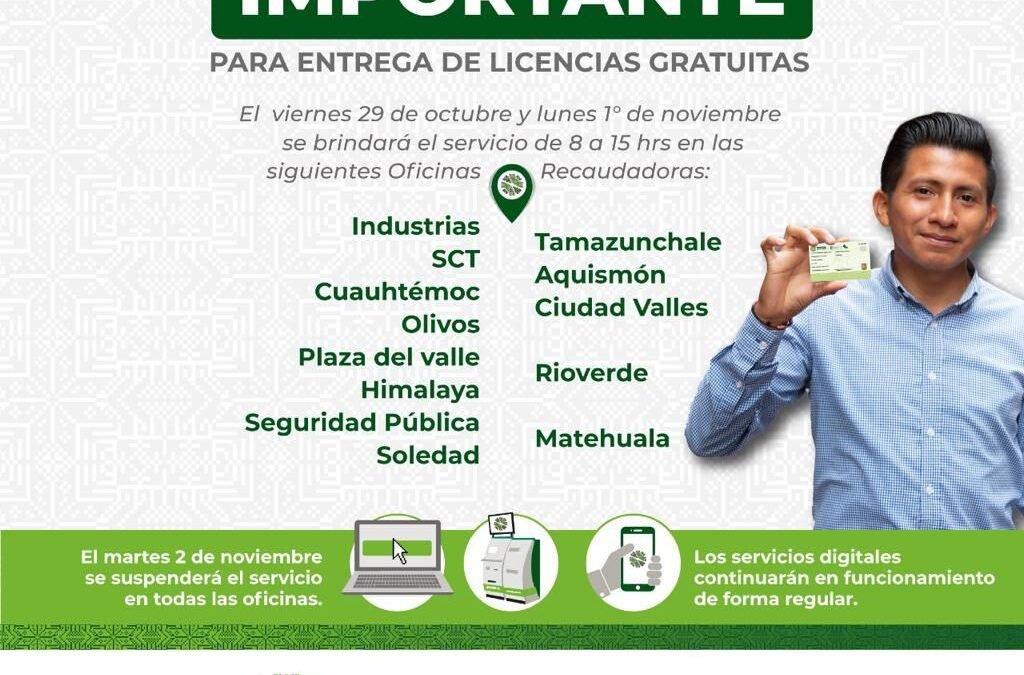 Finanzas dará servicio en días festivos