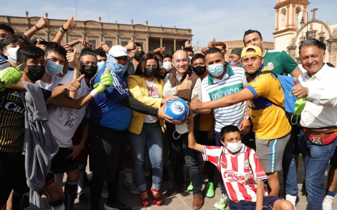 Inauguran Torneo de street soccer “De la Calle a la Cancha 2021”