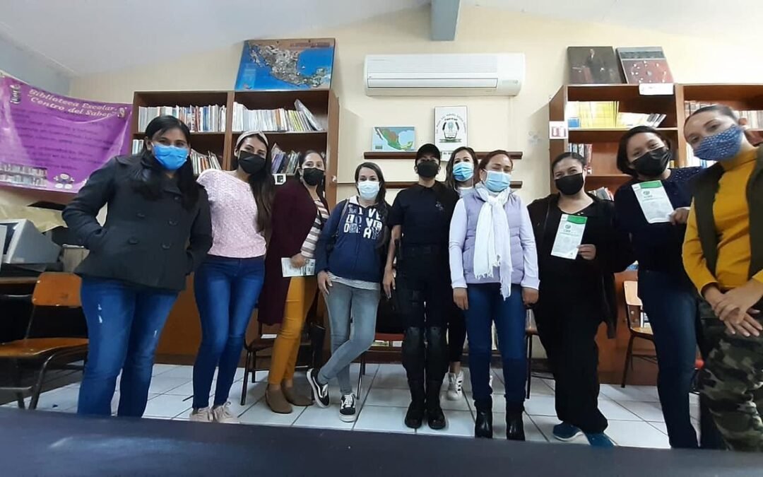 Policías Estatales adscritos a la Unidad de Enero realizan pláticas  sobre violencia familiar