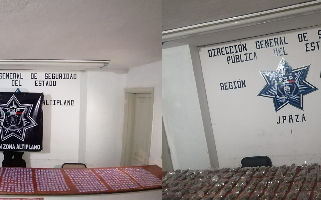 En fuerte operativo, Policía Estatal incauta más de mil dosis de “cristal” y 123 dosis de marihuana