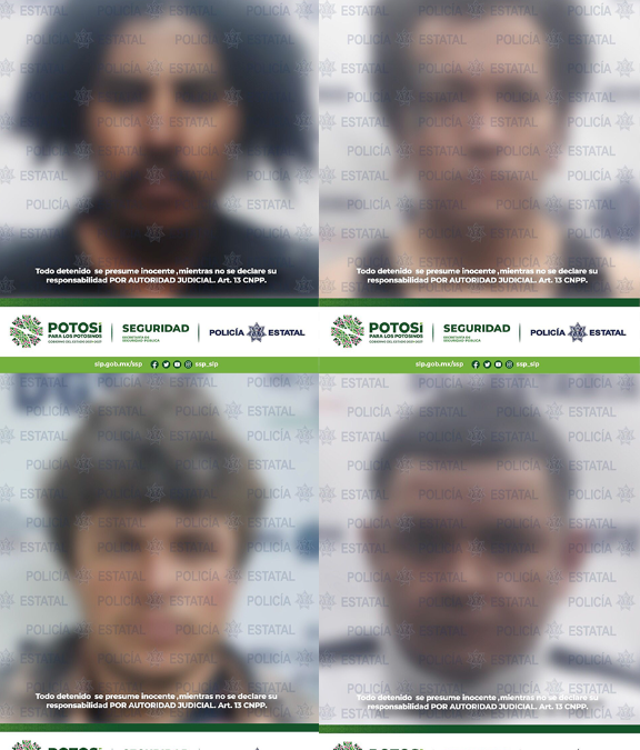 SSPE asegura siete unidades robadas; hay cuatro detenidos