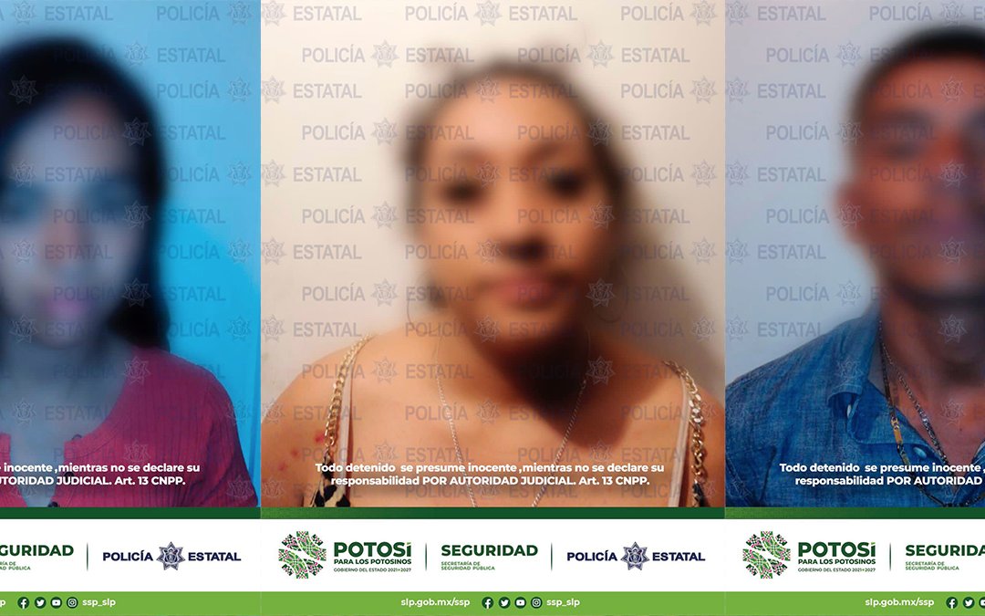 Policía Estatal desarticula célula criminal en el Altiplano Potosino