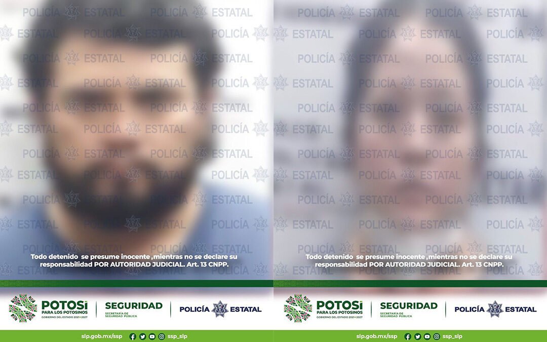 Por el delito de robo, un hombre y una mujer fueron detenidos