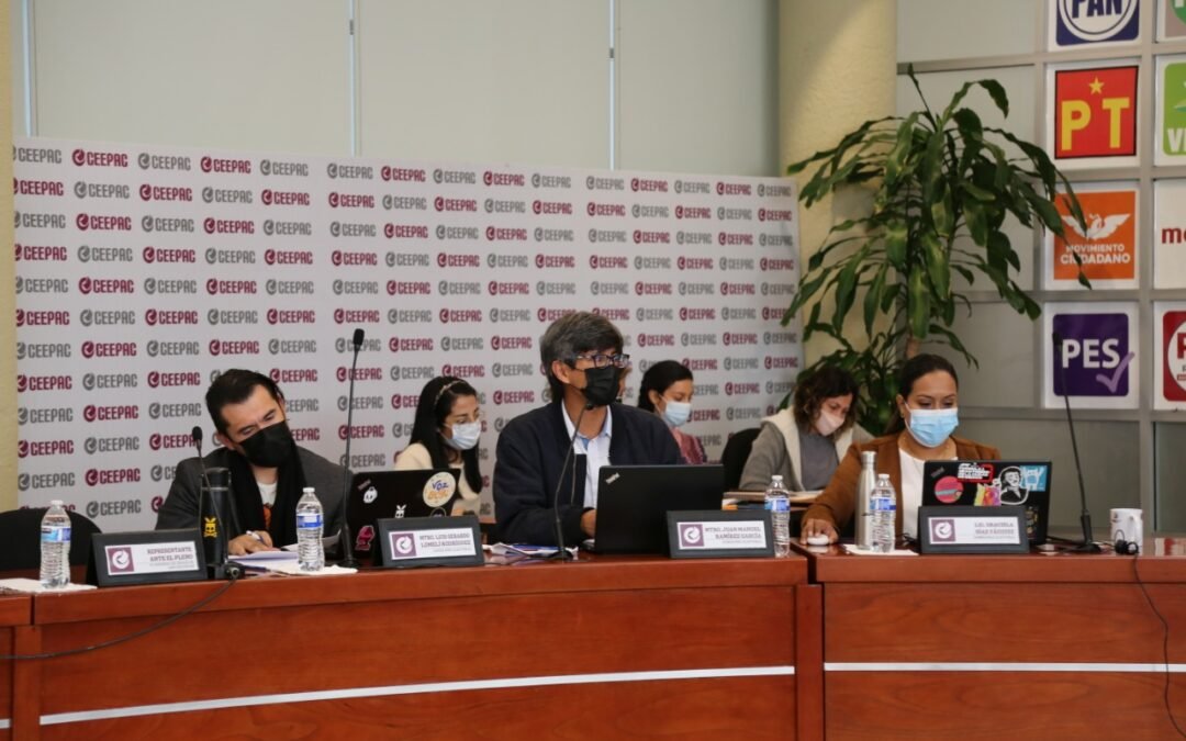 CEEPAC aprueba convocatoria para constituirse como partidos políticos locales en el estado de San Luis Potosí