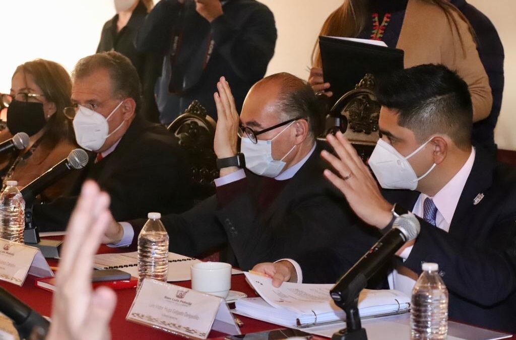 Cabildo aprobó el proyecto de Ley de Ingresos 2022 para SLP