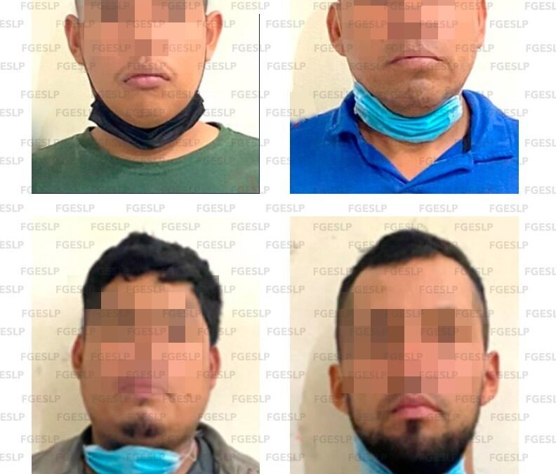 Cuatro sujetos asaltaron y lesionaron a una cuentahabiente, fueron capturados