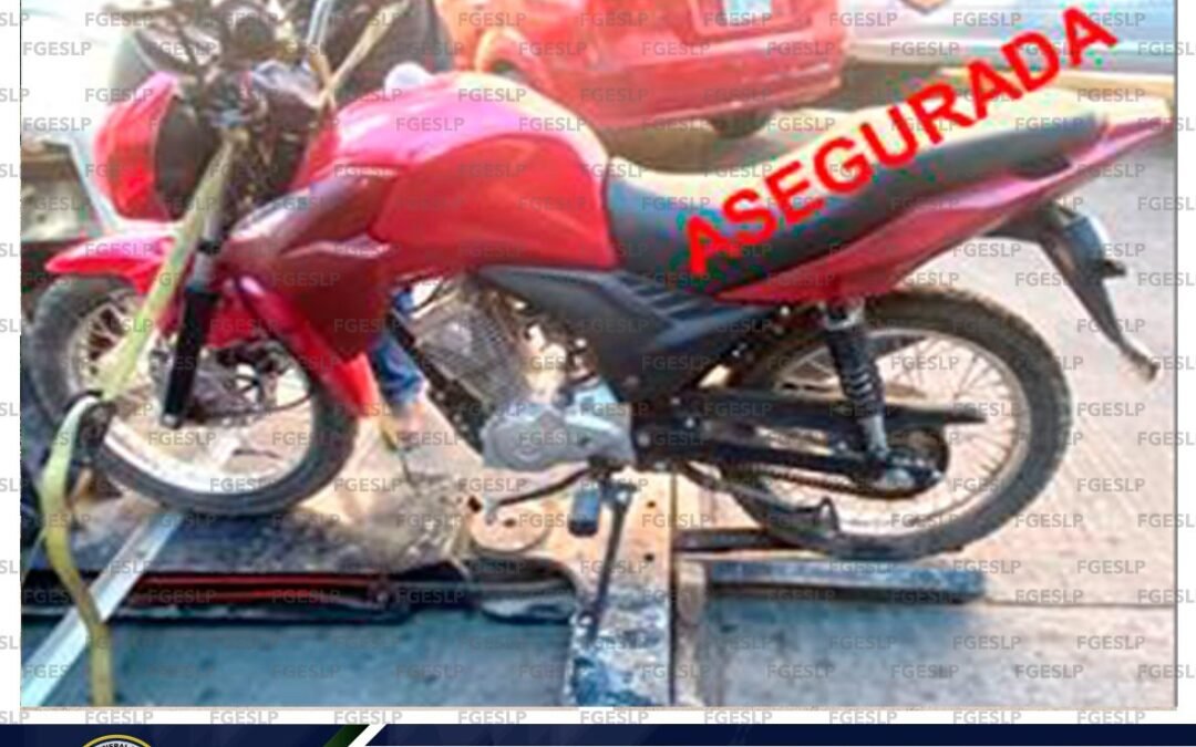 Detiene PDI a hombre que conducía motocicleta robada