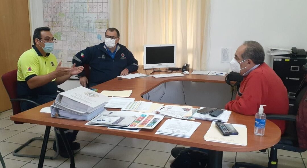 Director de Protección Civil Municipal se reunió con su par de la UASLP