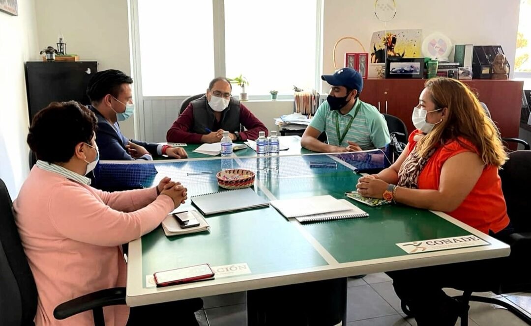 El Director de Deporte Municipal estuvo de visita en la Conade