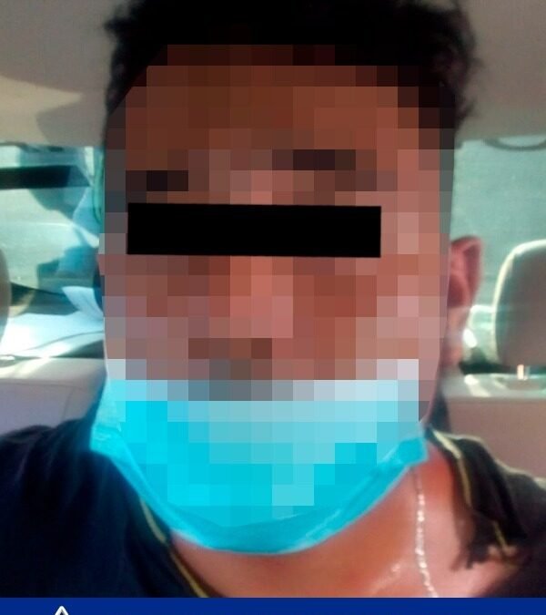 En operativo “Cisne Negro”, policías capitalinos aseguran a sujeto con droga