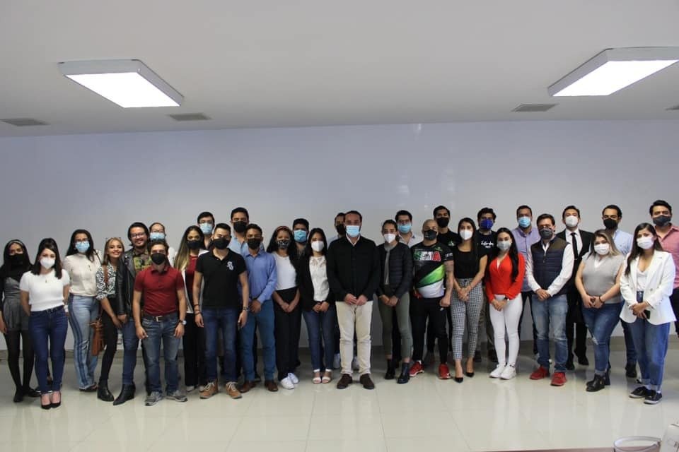 Juventud potosina, a favor de trabajar de la mano con el Ayuntamiento