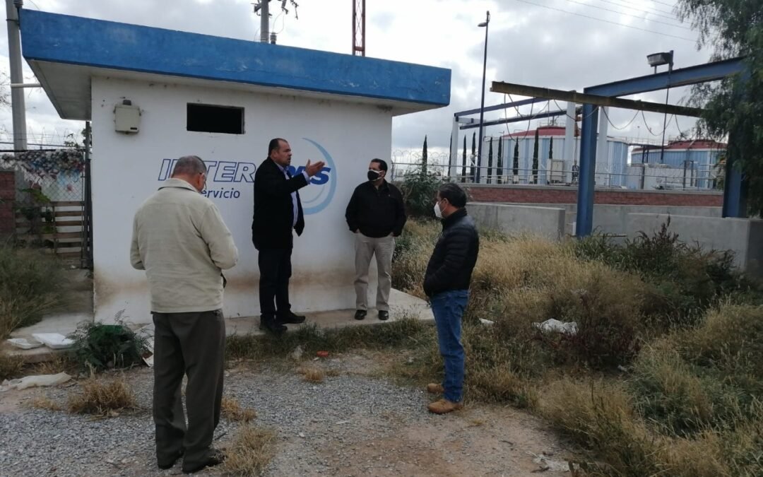 Para evitar inundaciones en Pozos, la Delegación e Interapas reparan equipo