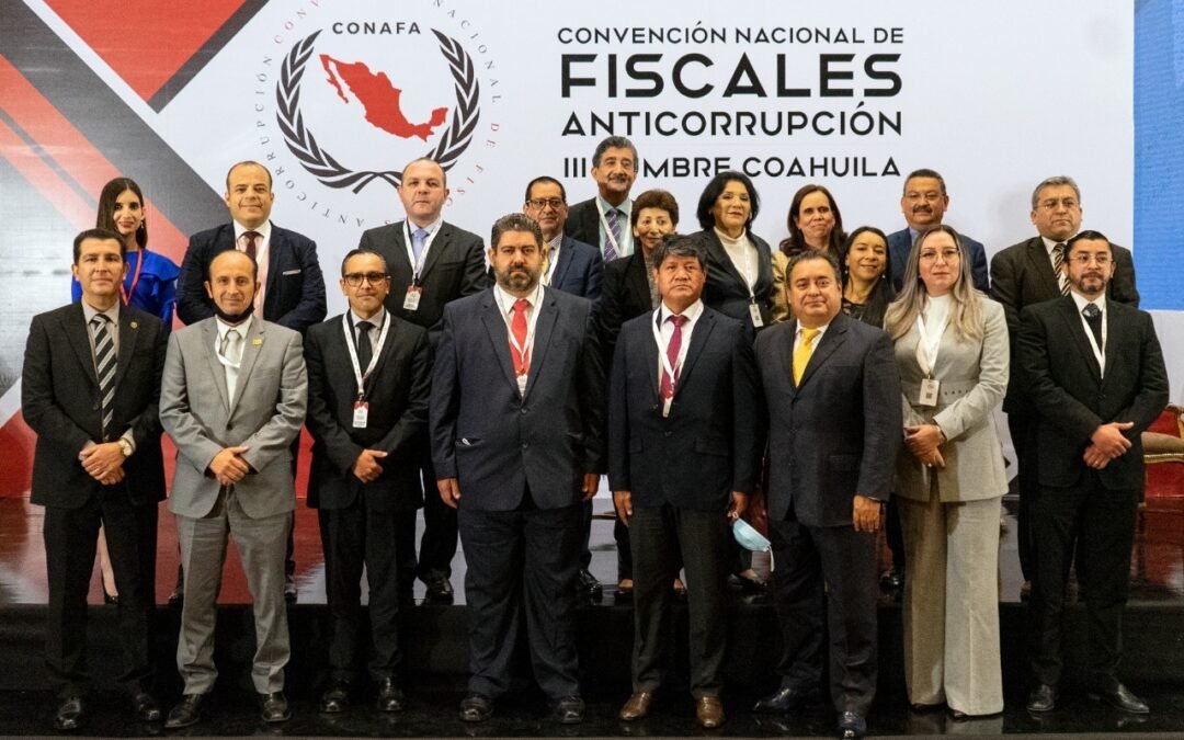 Participa fiscalía anticorrupción en convención nacional