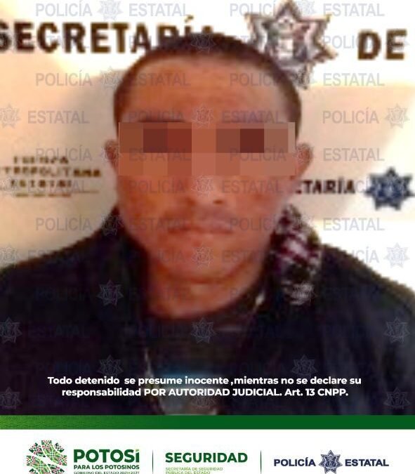 Policía Estatal desmantela red de presuntos narcomenudistas en la Zona Altiplano